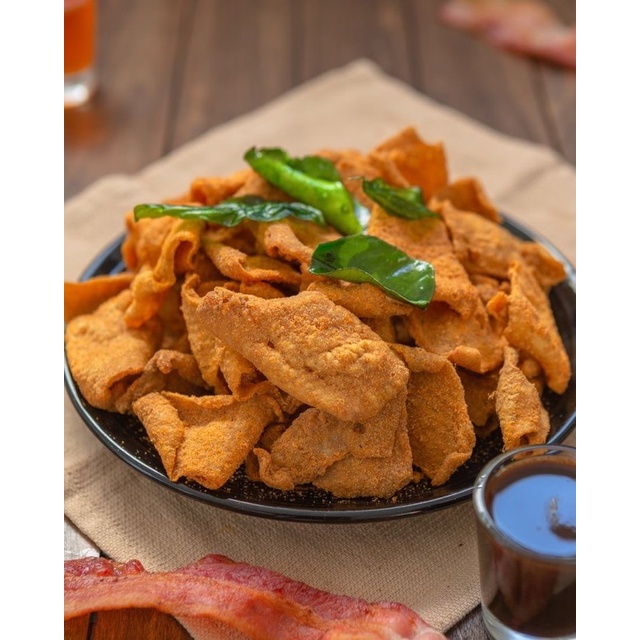 

premium crispy chicken skin kulit ayam