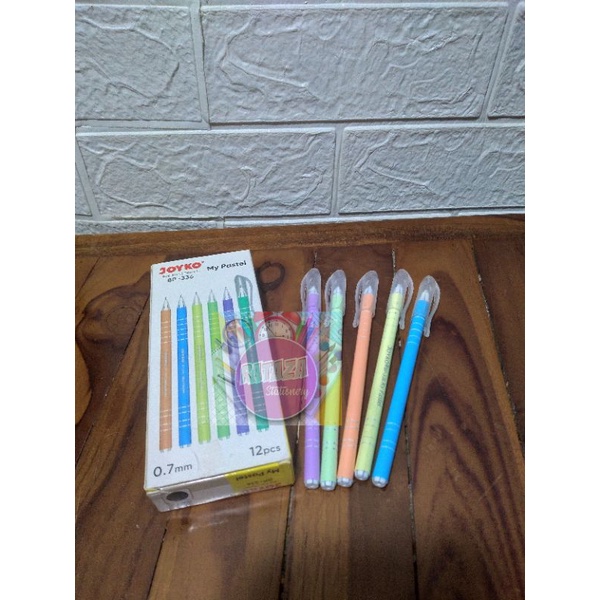 

Pulpen Joyko BP 335 pastel/pena joyko pastel/