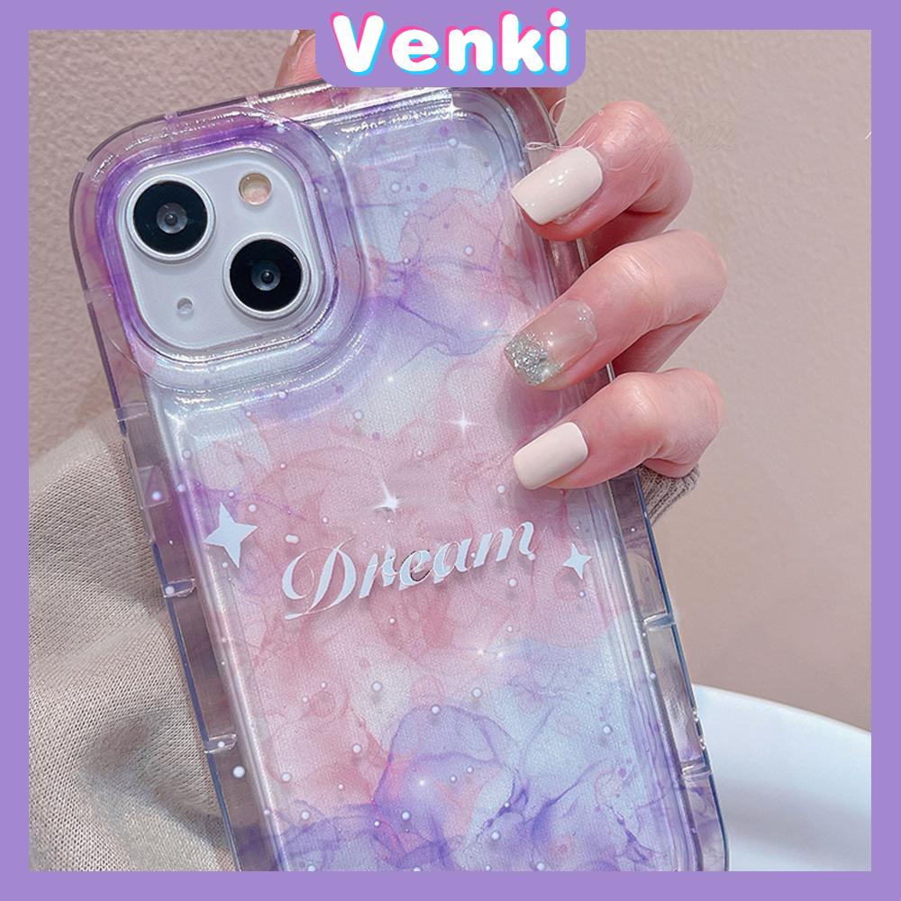 Case For iPhone 14 Pro Max TPU Soft Jelly Airbag Case Dreamy Gradient Nebula Clear Case Camera Protection Shockproof For iPhone 14 13 12 11 Plus Pro Max 7 Plus X XR