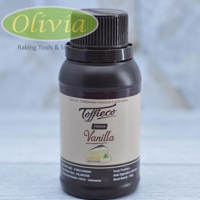 

Toffieco Pasta/Perisa/Pewarna Makanan Vanilla/Vanila 100 gr Ready!!! [COD]
