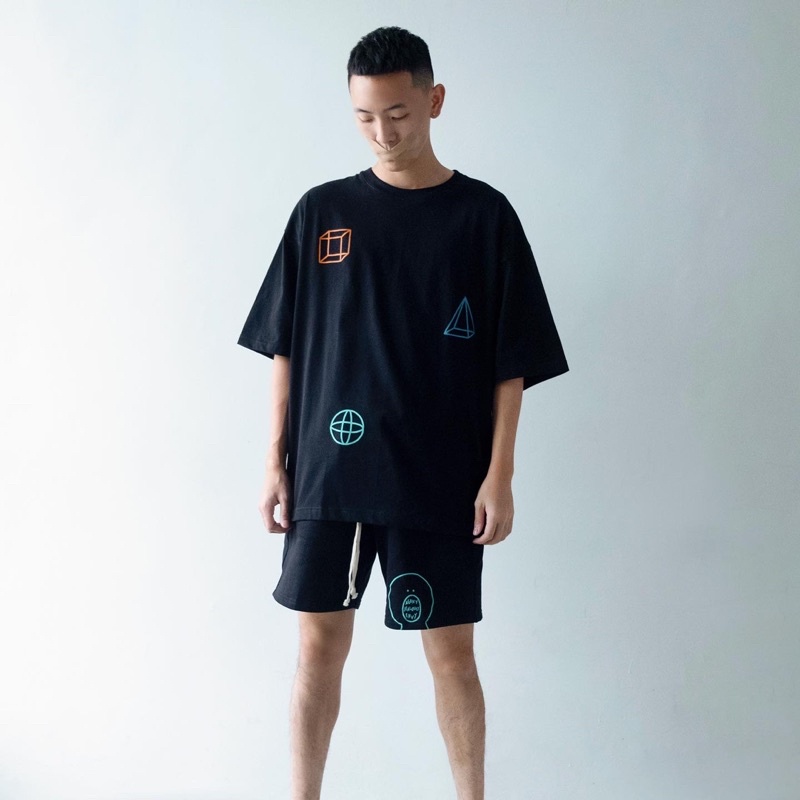 FAITH FADE DYSTOPIA - Misplaced Oversized Tee (Black)
