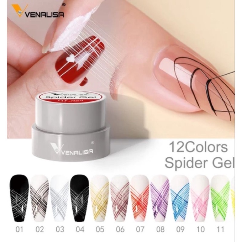 Venalisa Spider Gel / Venalisa Painting Gel / Gel Liner Painting