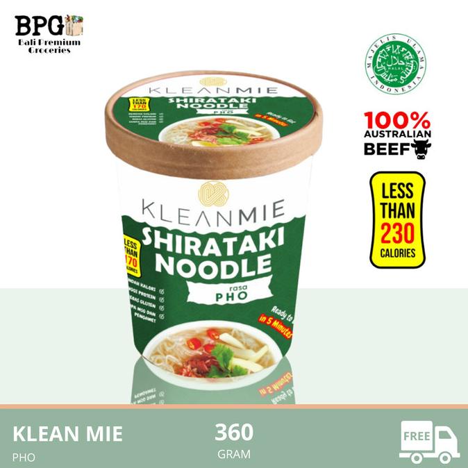 

>*>*>*>*] KLEANMIE Shirataki Noodle Pho 360 Gr