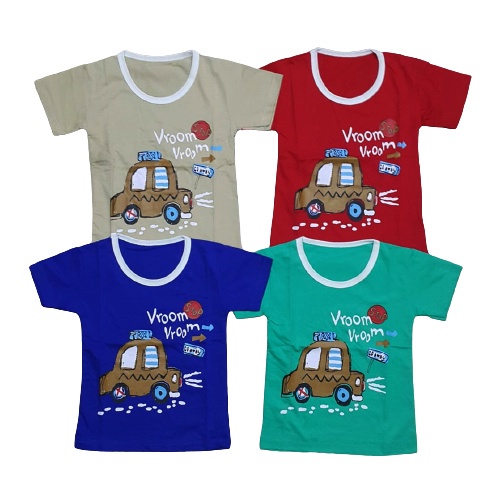 OBRAL MURAH !!!!!!!! Kaos Oblong Bayi/Anak Tangan Pendek  Murah Berkualitas Sudah SNI/ Kaos Bayi