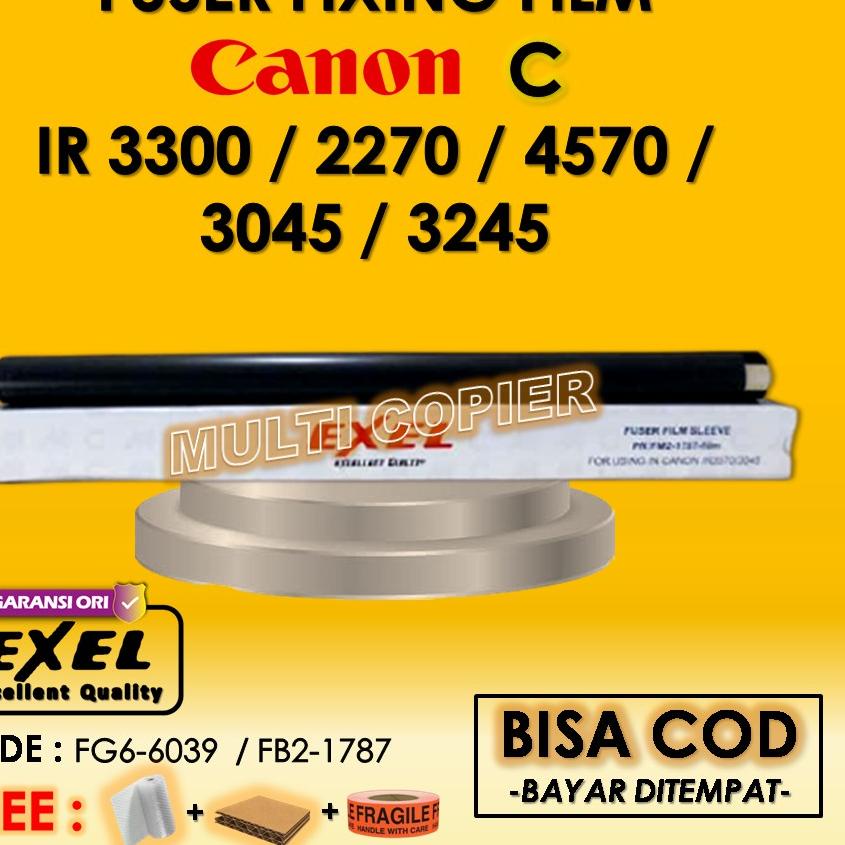 GRATIS ONGKIR✅Fixing Film Fuser Film Grey Black Canon iR3300 2270 4570 3045 3245|RA3