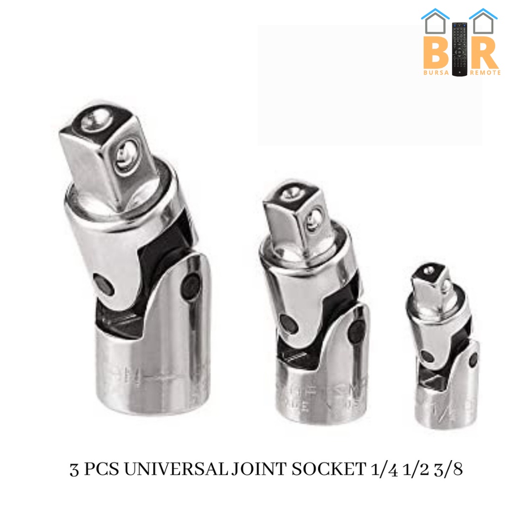 Extension Bar JOINT SOCKET Soket Universal 1 / 4 &quot;3 / 8&quot; 1 / 2 &quot;