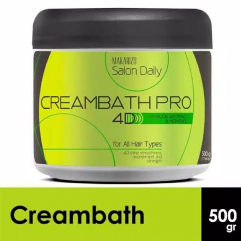 Jual Makarizo Creambath Pro 4D 500 gr Shopee Indonesia