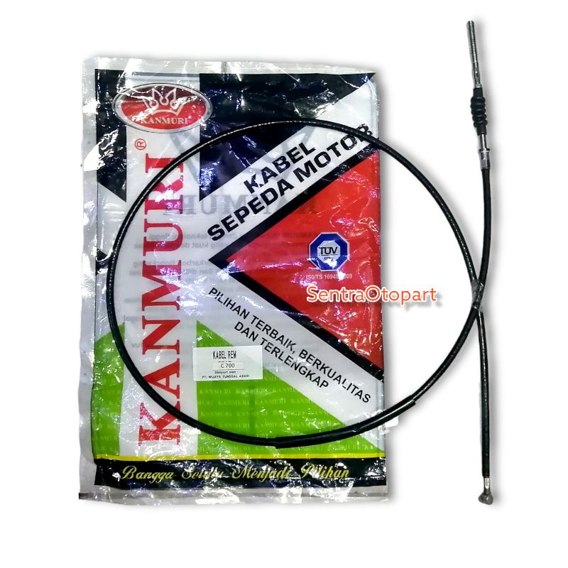 Kabel tali rem depan c 700 c700 kanmuri