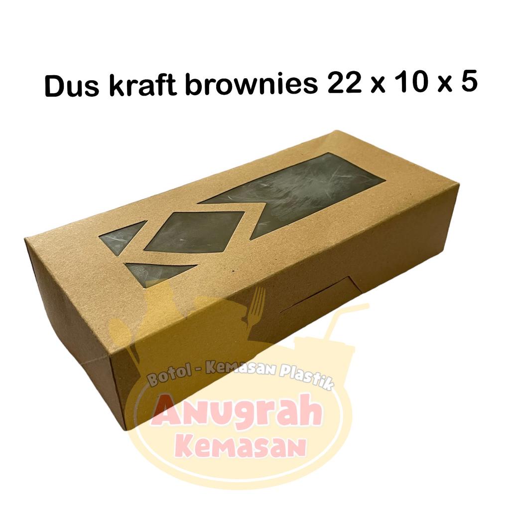 Kardus brownies / dus brownies 22x10x5
