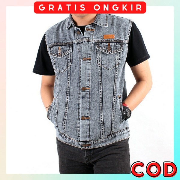 Jakt Vintage Terbaru Jaaket Import Korea Jakey Laki2 Vast Rompi Jakett Pria Dewasa Bapak Bapak Jecet