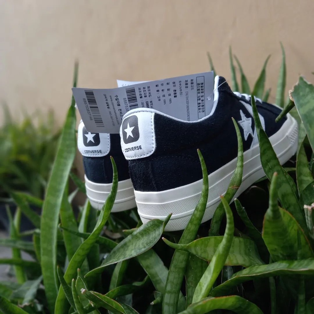 SEPATU IMPOR CONVERSE STAR PLAYER BLACK HITAM PREMIUM BLACK SNEAKERS SEKOLAH KERJA KULIAH