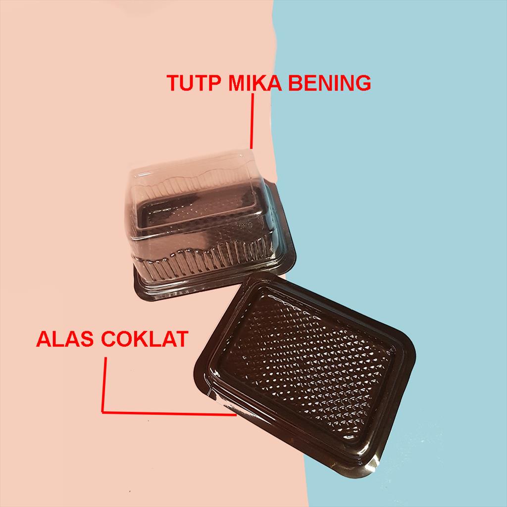 SATUAN Mika Tribers Cake Mini/ Mika Plastik Kue / Mika Makanan Ringan