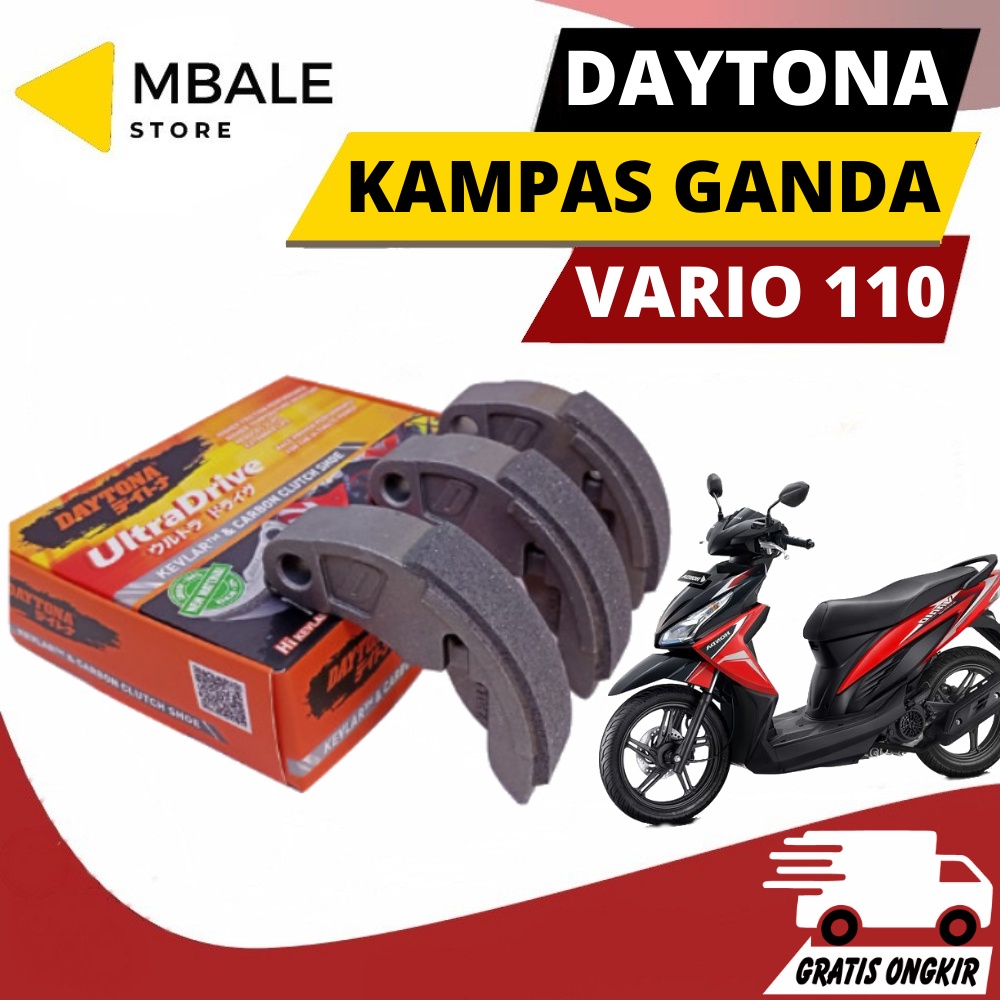 Kampas Ganda Daytona Vario 110 FI Stater Kasar kzl 4630