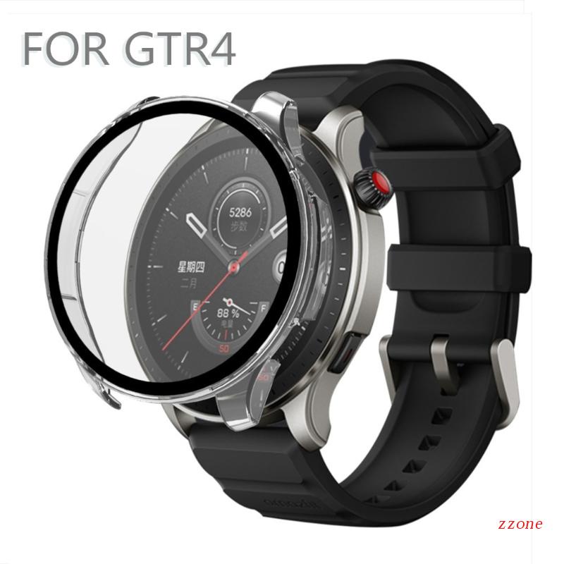 Zzz Casing Pelindung Layar Smartwatch GTR4 Shockproof Anti Gores Bumper