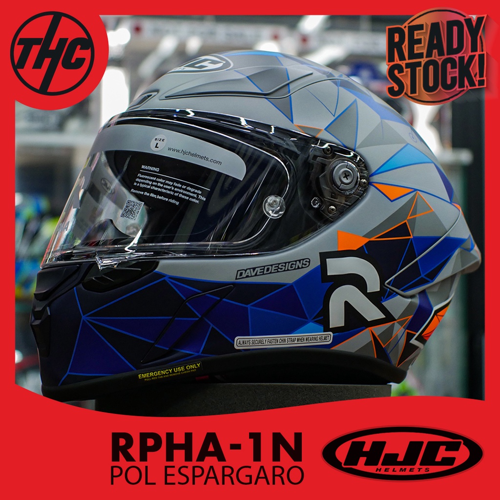 Jual HJC RPHA1N POL ESPARGARO RPHA 1N FIM FULL FACE HELM MC2SF Shopee