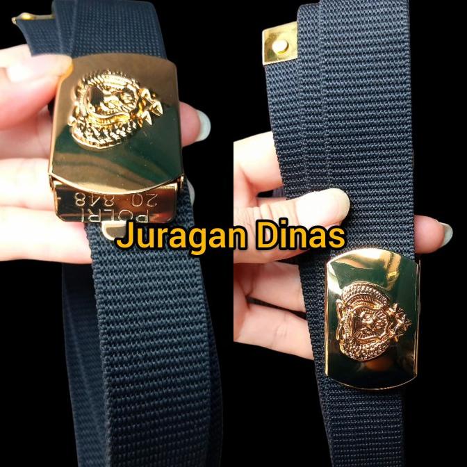 [BISA COD] SABUK PDH POLRI ASLI JATAH ORIGINAL PEMBAGIAN POLISI NON BRASO