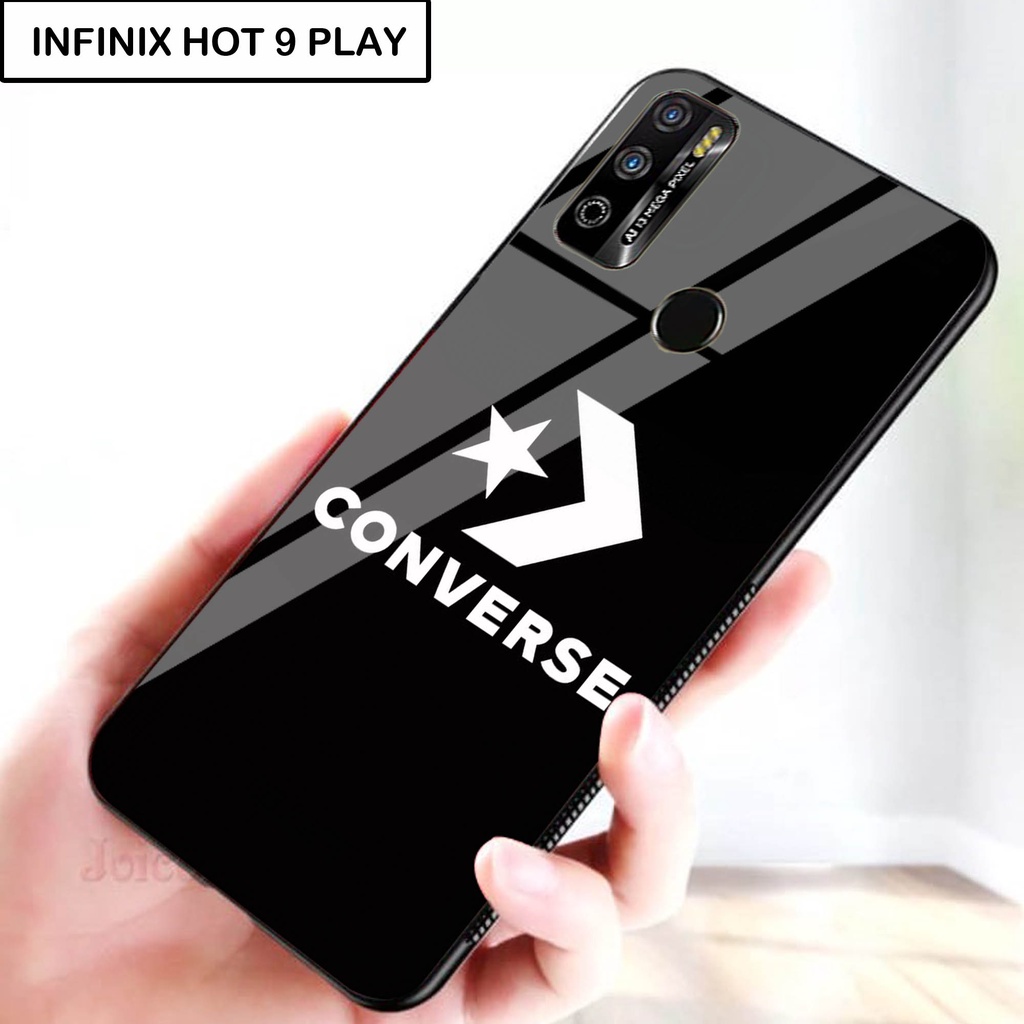 Softcase Kaca For INFINIX HOT 9 PLAY - Case Handphone INFINIX HOT 9 PLAY [T57].