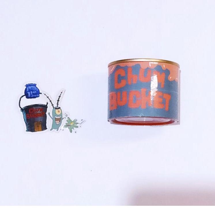 Memang Keren--Chum Bucket (chum bucket + freebies) INI MAKANAN ASLI