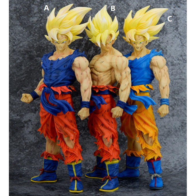 Super Saiyan Goku Big Size Action Figure Dragon Ball Tinggi 43CM