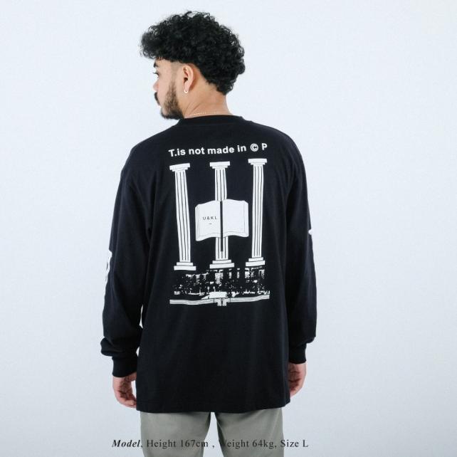 UNKL347 Kaos Longslevees Katun Kaos Lengan Panjang Motif Hitam BRCA LS {ILG.18Oc22ᴸ}