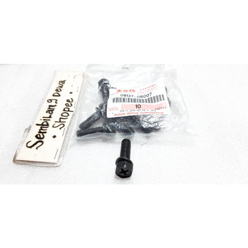 baut knalpot atas bagian blok mesin satria 2 tak hiu lumba RGX ori sGP