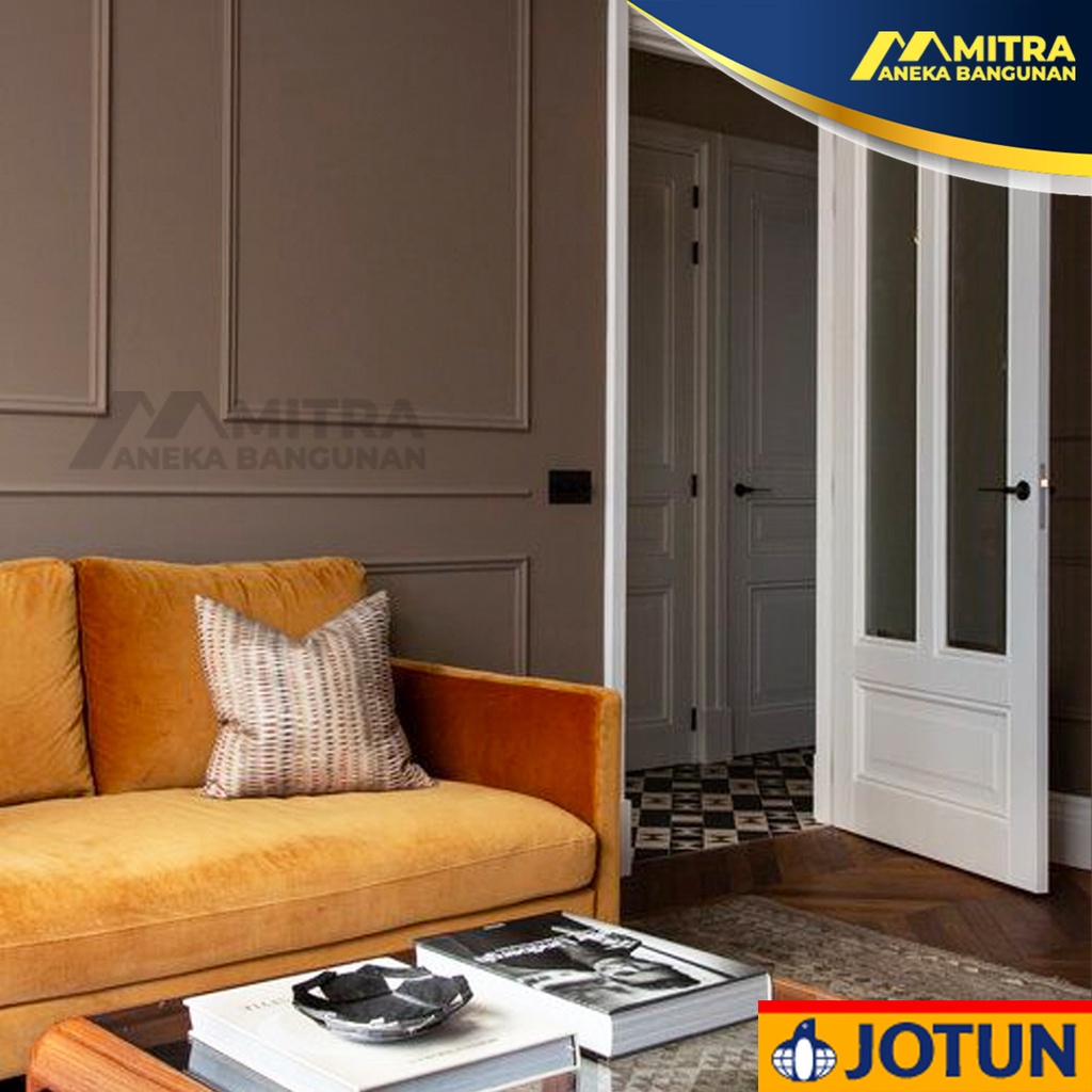 CAT TEMBOK INTERIOR EKSTERIOR JOTUN MELLOW 20162 / COKLAT