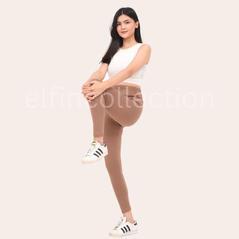 CELANA LEGGING BASIC RAYON PREMIUM SIZE L, XL, XXL (13 WARNA)