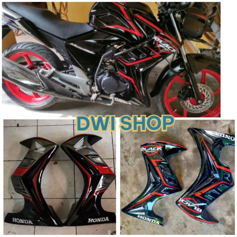 Half Fairing sayap New Megapro model Lebar