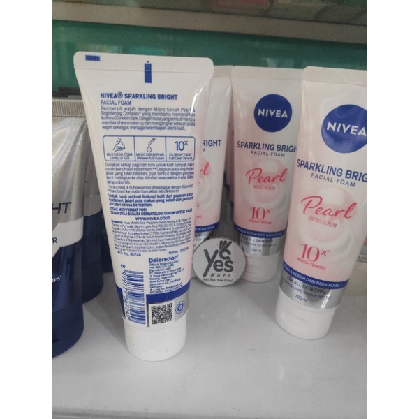 Nivea Cewek Cowok Men Extra Bright 10x Effect 100ml Dark Spot Minimizer Foam Bersihkan Noda Hitam Sabun Cuci Muka Wanita micro Serum Pria Laki Man