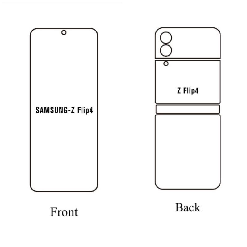 Samsung Galaxy Z Fold 4 5G Z Flip 4 5G Anti Gores Hydrogel Full Screen Protector