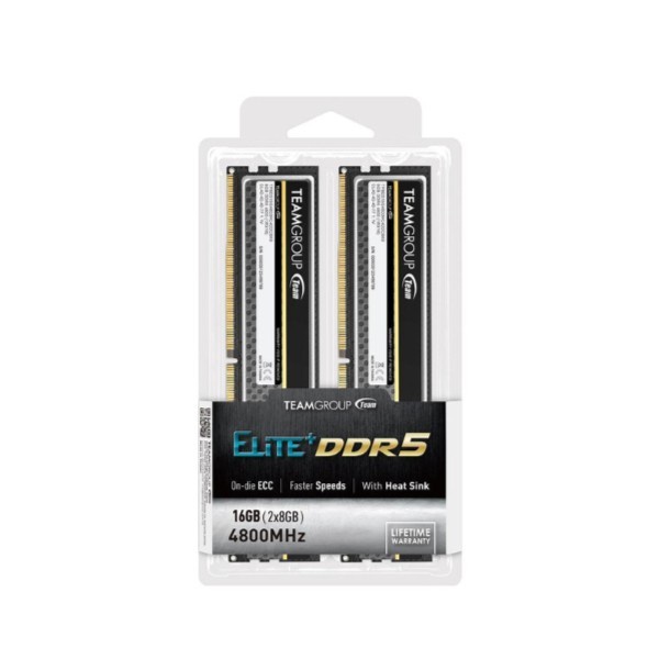 TEAMGROUP Elite Plus DDR5 2x16GB 4800Mhz (BLACK)