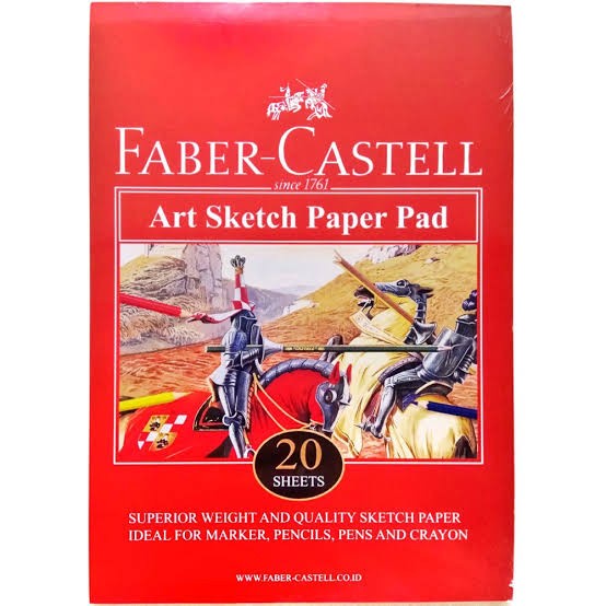 

Segera Miliki A5 Faber Castell Art Sketch Paper Pad Drawing Book Buku Gambar Sketsa Bergaransi