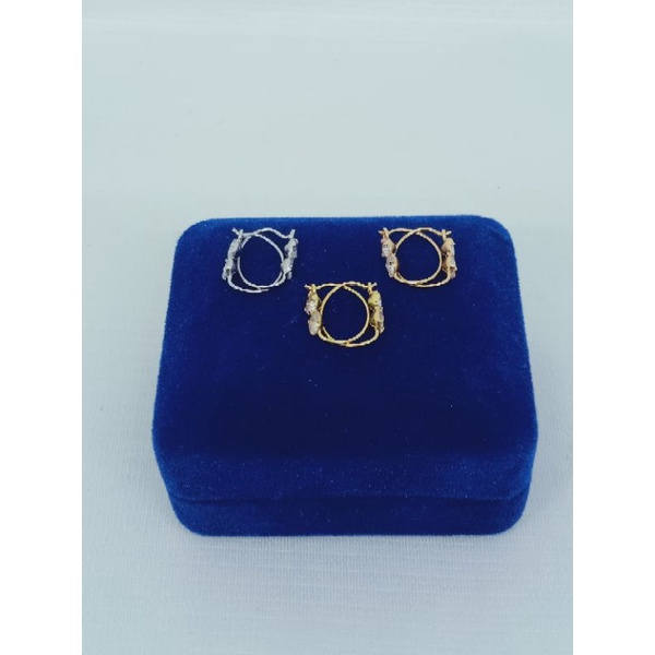 anting bayi/ anak kenip mp1&amp; mp2 S925/anting bayi perak asli silver 925 lapis emas/ anting fashion