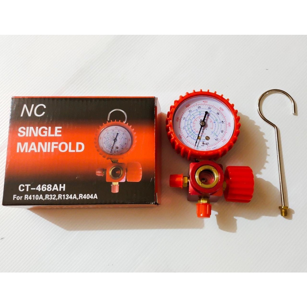 Manifold Single Manifold R410, R32, R22, R134a Multi Universal 800 PSI