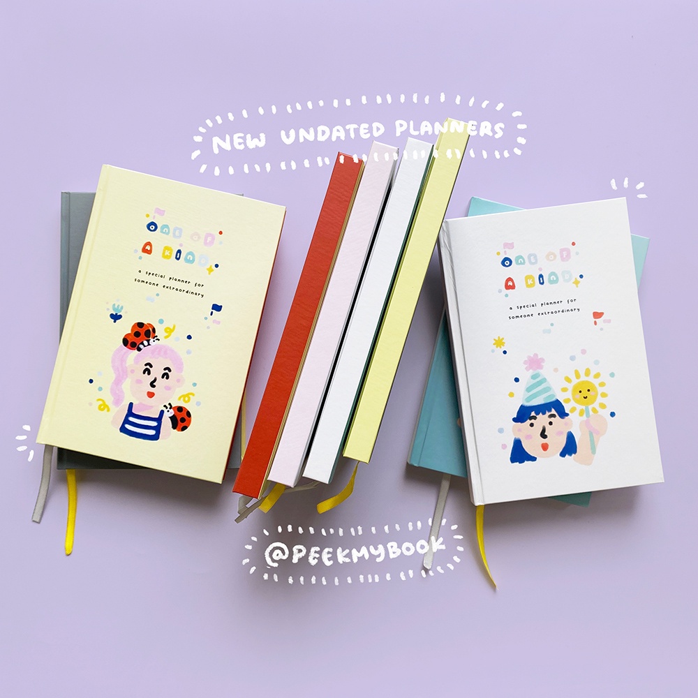 

Promo One of a Kind Undated Planner Peekmybook / Weekly Agenda 2025 2026 / Jurnal Book / Journal