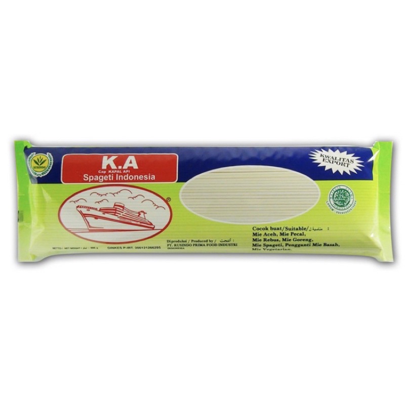 

Kapal Api Spageti 500gr / Kapal Api / Mie / Spageti / spaghetti