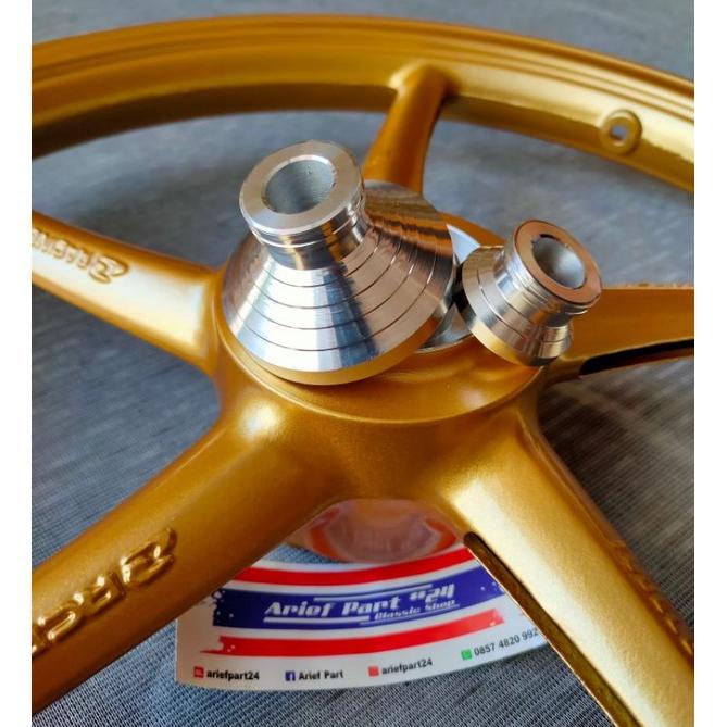 PRODUK- BOSING KANAN KIRI VELG RCB ROSSI COPY RCB MIO BOS VELG DEPAN RCB PNP NINJA JUPITER VEGA PNP 