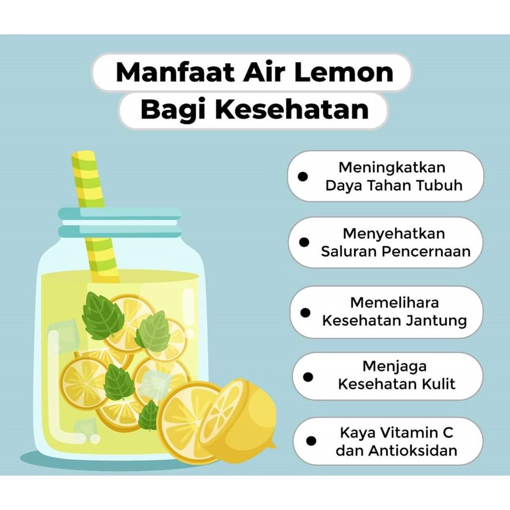 

Ay00! Sari Lemon Murni 100% 500ml Helwapedia Antioksidan Tinggi