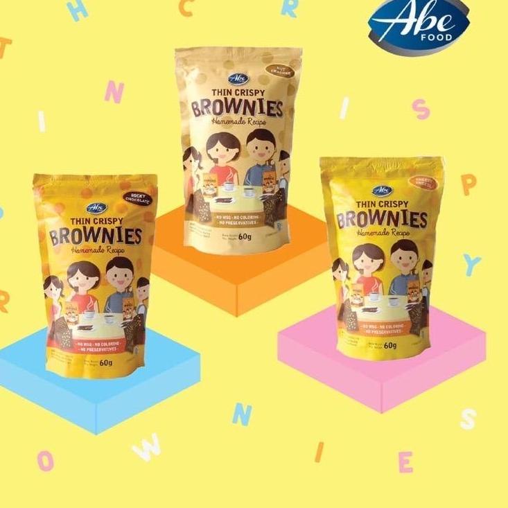 

IDY4k4J--Abe Food – Thin Crispy Brownies – Brownies Renyah Tipis - 60gr