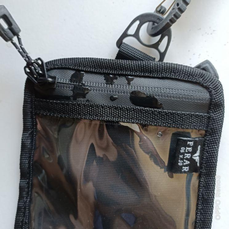 Sako Gantung Leher - Dompet Hp Pvs (MIKA) Hanging Wallet Bahan Bimo Waterproff premium ‣ SGB.18Oc22r