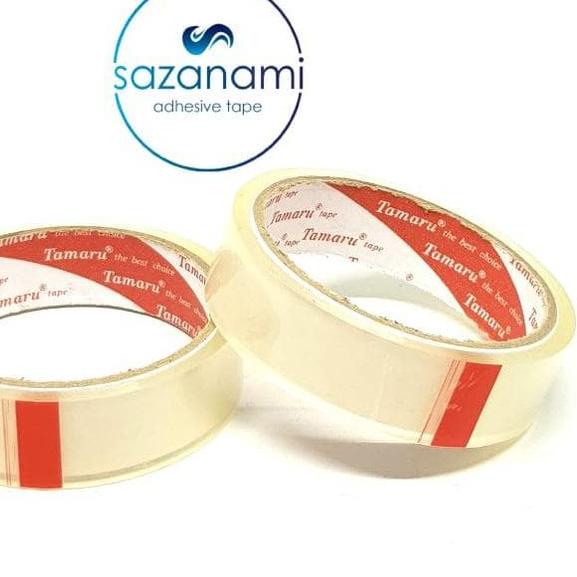 

GRATIS ONGKIR✅1 Lusin isolasi Tamaru 1" Inch X 40Y isolasi selotip bening 24mm 1 PACK 12 ROLL|KD7