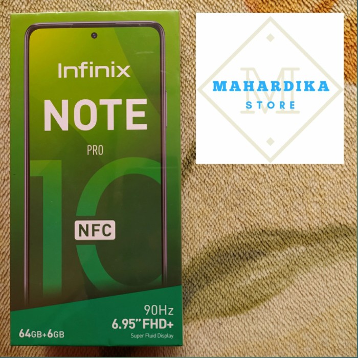Infinix Note 10 Pro 6/64 NFC Garansi Resmi
