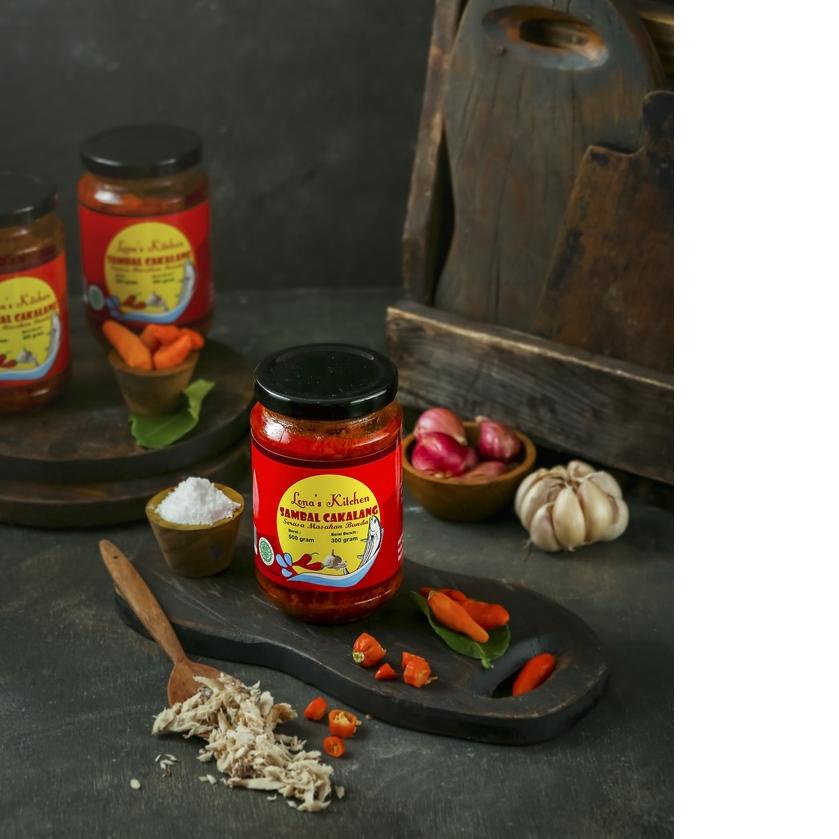 

Diskon✔️Sambal cakalang lona kitchen 500gram berat isi 300gram|SQ6