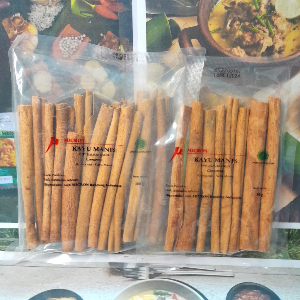 

Bumbu Dasar Samara Micron- Kayu Manis Batang - Cinnamon Stik