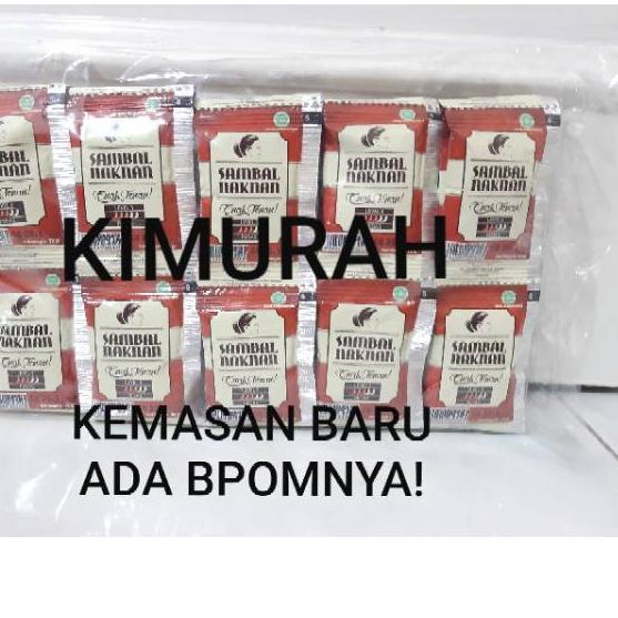 

BISA COD ✔️SAMBAL NAKNAN 1KG MUAT 2 PAK SAMBAL NAKNAN SACHET sambal bawang naknan nak nan enak tenaN travel|KD8