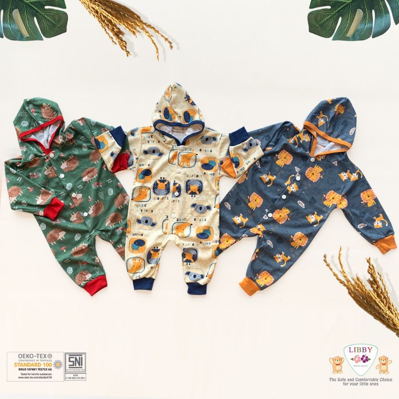 Sleepsuit Nb Libby 0-3 bulan SUNNY HILL/HELLO SUNSHINE/the ENCHANTED WILD