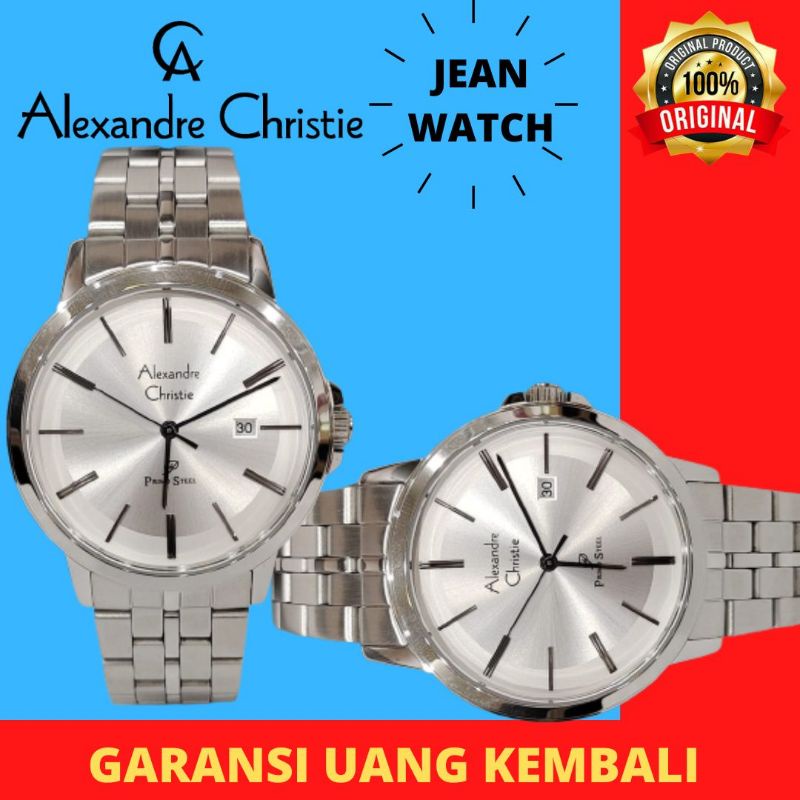 ALEXANDRE ALEXANDER CHRISTIE PRIA ORIGINAL 100% JAM TANGAN ORIGINAL JAM TANGAN PRIA TAHAN AIR ANTI