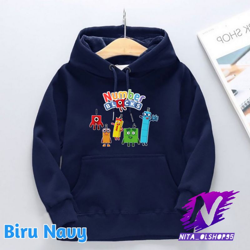 hoodie nomber blocks hoodie anak nomber blocks hoodie number block