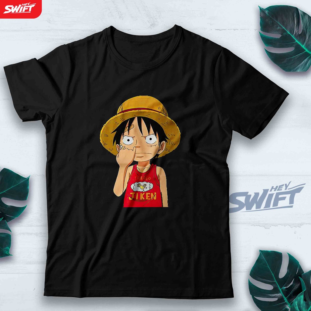 KAOS Take It luffy ngupil one piece anime TSHIRT BAJU DISTRO