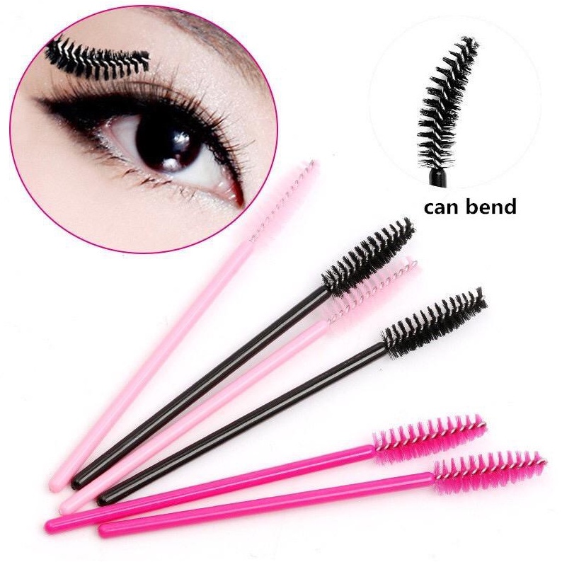 Hope Store - Sisir bulu mata Maskara Sikat Maskara Kuas Maskara Mascara Brush Spoolie Alis Key